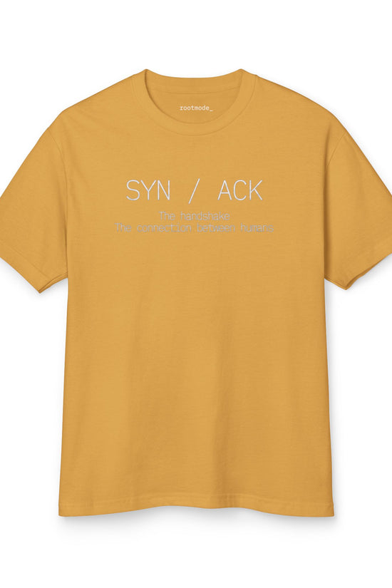 SYN / ACK - Tech-Inspired Graphic T-Shirt