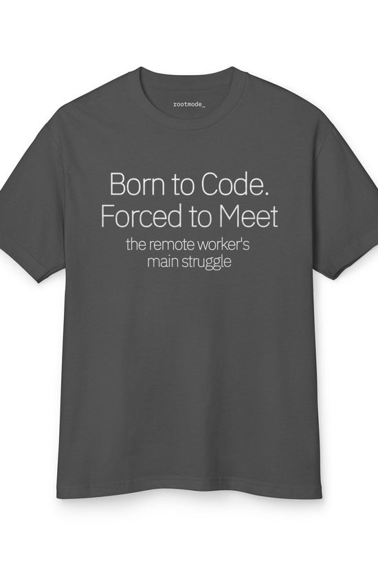 Born to Code - Tech-Inspired Graphic T-Shirt