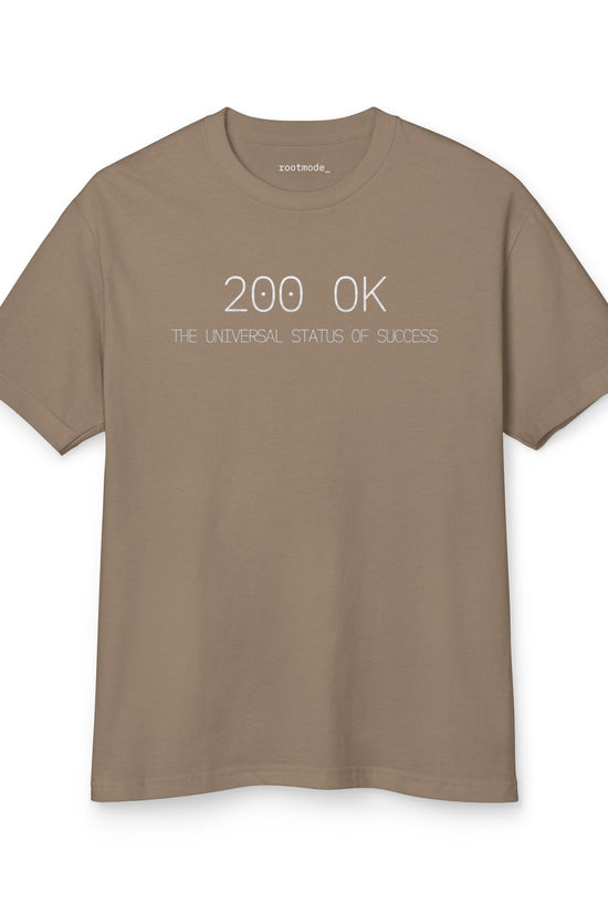 200 OK - Tech-Inspired Graphic T-Shirt