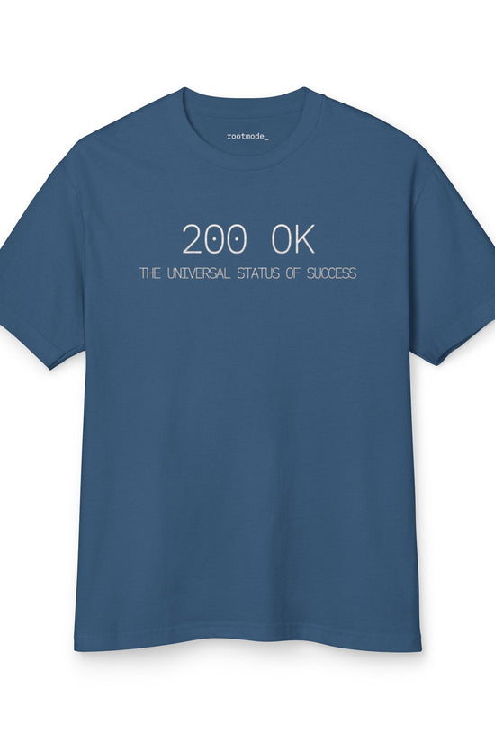 200 OK - Tech-Inspired Graphic T-Shirt