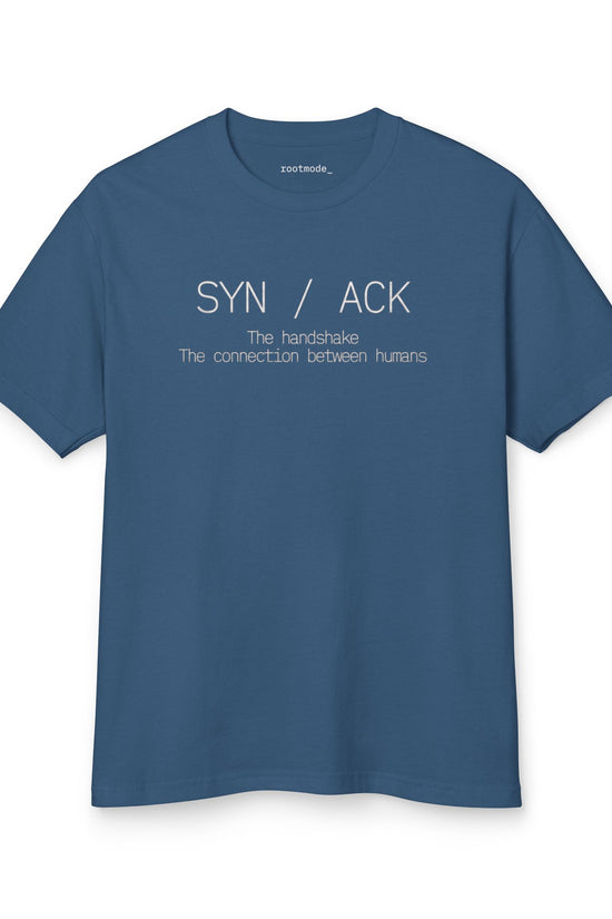 SYN / ACK - Tech-Inspired Graphic T-Shirt