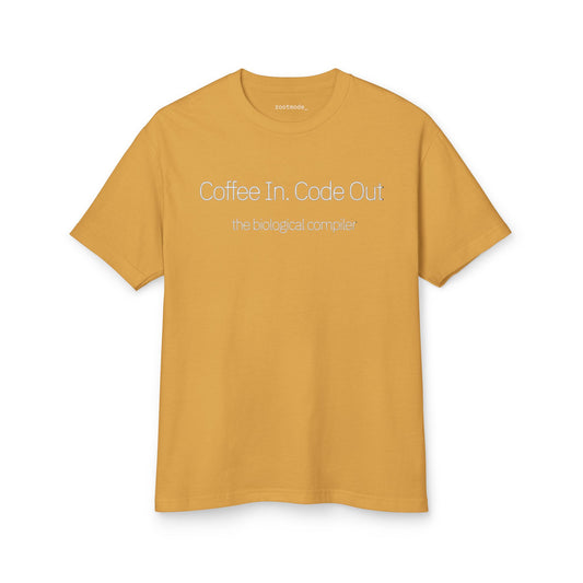 Coffee In- Tech-Inspired Graphic T-Shirt
