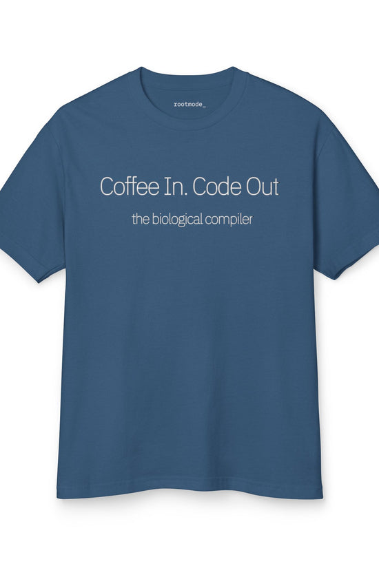Coffee In- Tech-Inspired Graphic T-Shirt