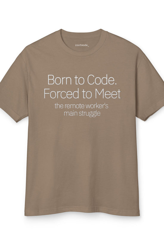 Born to Code - Tech-Inspired Graphic T-Shirt