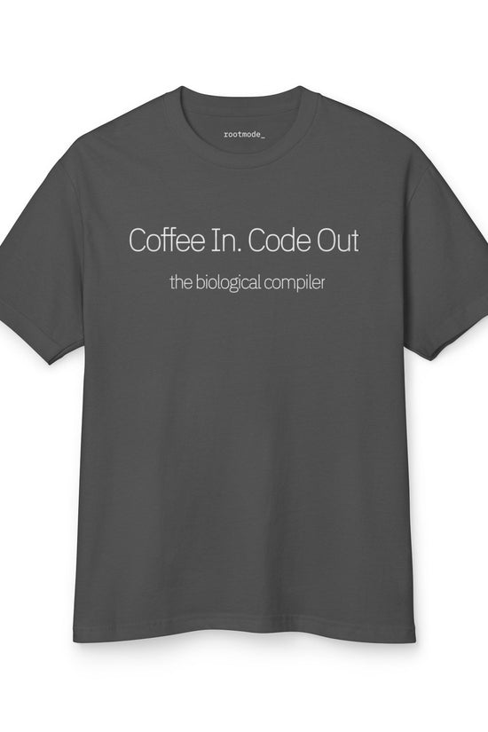 Coffee In- Tech-Inspired Graphic T-Shirt