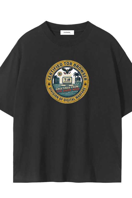 Dark Web Tourist T-Shirt | Funny Hacker Shirt | TOR Browser Tee | Cybersecurity Gift | Funny IT Shirt For Men Women
