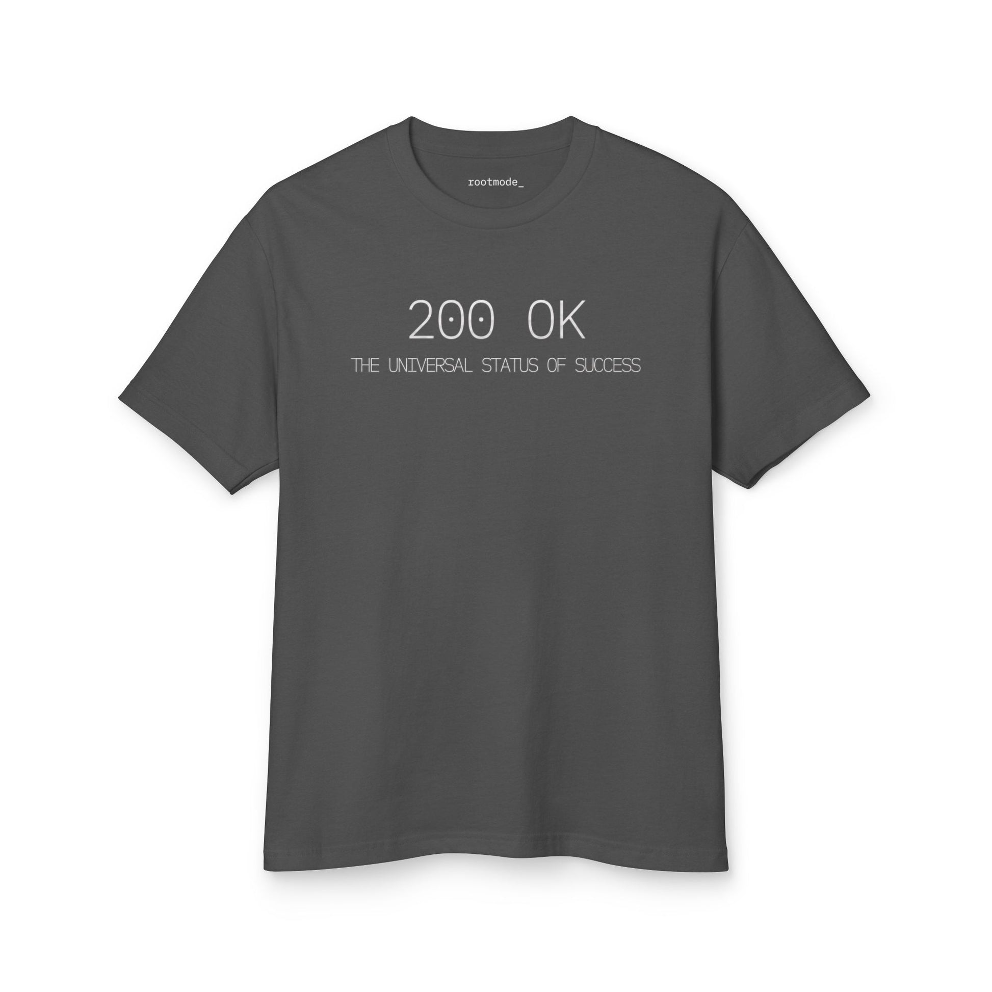 200 OK - Tech-Inspired Graphic T-Shirt