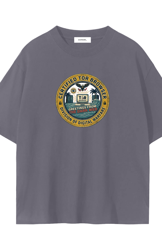 Dark Web Tourist T-Shirt | Funny Hacker Shirt | TOR Browser Tee | Cybersecurity Gift | Funny IT Shirt For Men Women