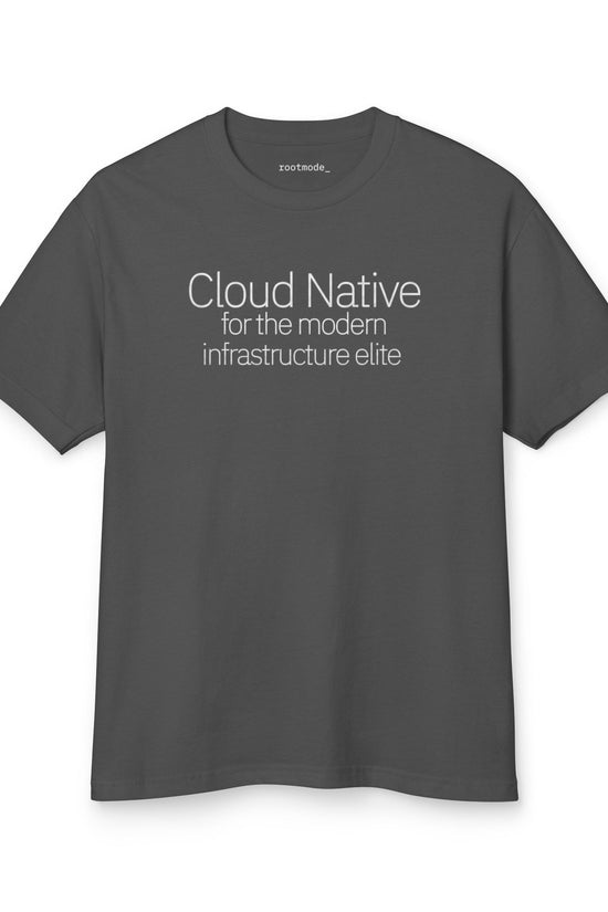 Cloud Native - Tech-Inspired Graphic T-Shirt