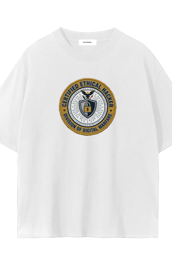 Certified Ethical Hacker T-Shirt | Cybersecurity Shirt | IT Professional Gift | Ethical Hacker Badge Tee | Tech Gift For Him