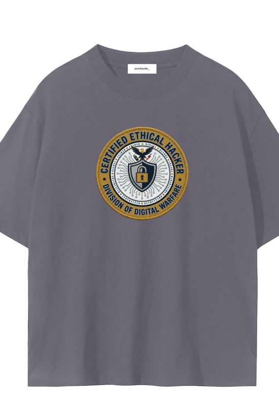 Certified Ethical Hacker T-Shirt | Cybersecurity Shirt | IT Professional Gift | Ethical Hacker Badge Tee | Tech Gift For Him